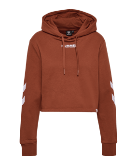 Hummel Legacy Cropped Hoody Damen Rot F8161 - rot