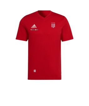 adidas Entrada 22 T-Shirt Rot