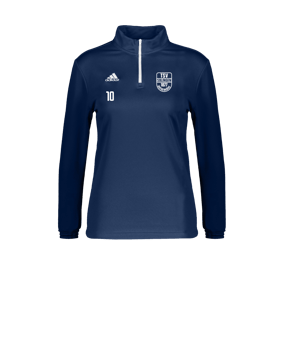 adidas Entrada 22 HalfZip Sweatshirt Damen Blau