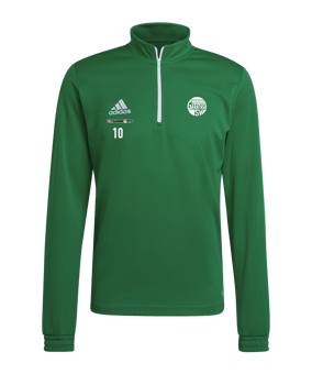 adidas Entrada 22 HalfZip Sweatshirt Grün