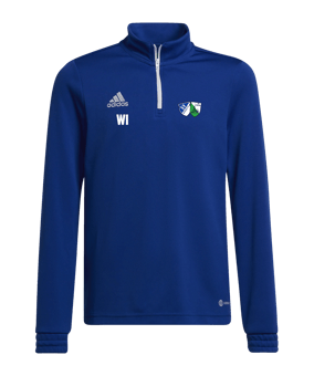 adidas Entrada 22 HalfZip Sweatshirt Kids Blau