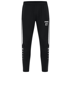 JAKO Power Trainingshose Schwarz Weiss F802