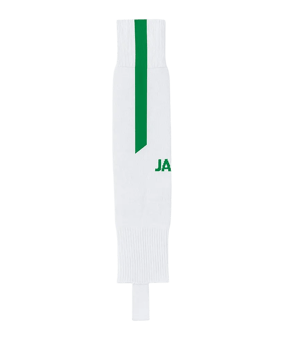 JAKO Lazio Stegstutzen Weiss Grün F60 - weiss