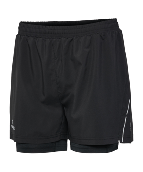 Newline nwlPACE 2in1 Short Damen Schwarz F2001 - schwarz