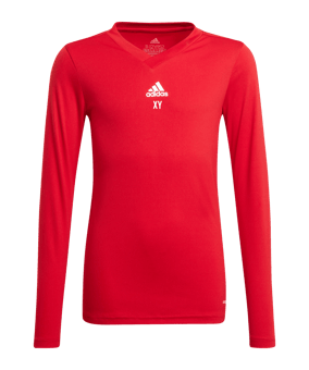 adidas Team Base Top langarm Kids Rot