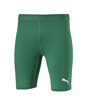 PUMA TB Short Tight Hose kurz Kids Grün F05 - gruen