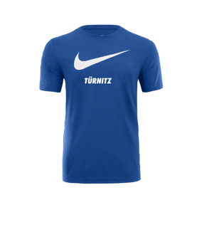 Nike Park 20 T-Shirt Swoosh Blau Weiss F463