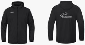 JAKO Team 2.0 Allwetterjacke Schwarz F800