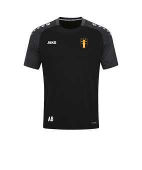 JAKO Performance T-Shirt Damen Schwarz Grau F804
