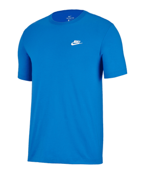 Nike Sportswear Club T-Shirt Bleu C435 - bleu