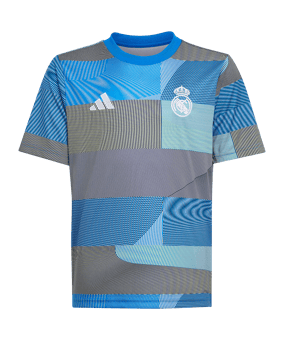 adidas Real Madrid Prematch T-Shirt 2025/2026 Kids Blau - blau