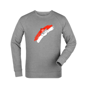 Merch Roller Sweatshirt Heather Grey | #brush