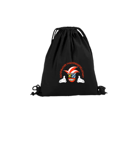 Merch Organic Premium Cotton Gymsack Black | #Prinzengarde