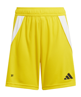 adidas Tiro 24 Short Kids Gelb Schwarz