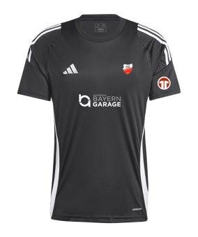 adidas Tiro 24 Trikot Schwarz Weiss