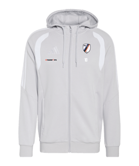 adidas Tiro 26 League Kapuzenjacke Grau