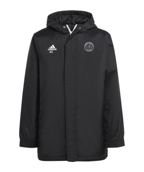 adidas Entrada 22 Stadium Jacke Kids Schwarz