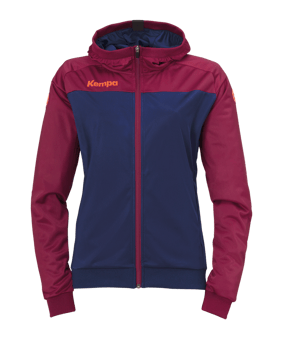 Kempa Prime Multi Jacke Damen Dunkelblau Rot F11 - blau