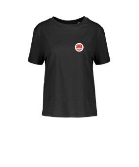 Merch Muser T-Shirt Women Black | #justlogo4c