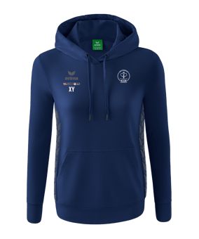 Erima Team Essential Hoody Damen Dunkelblau