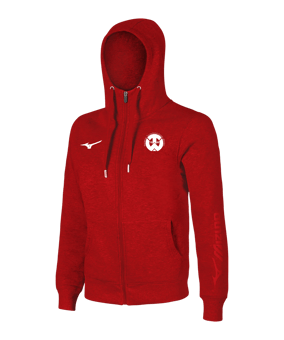 Mizuno Sweat FZ Hoody Rot F62