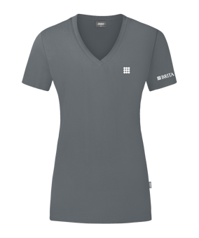 JAKO Organic T-Shirt Damen Grau F840