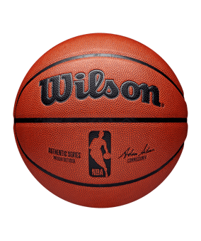 Wilson NBA Authentic Indoor Outdoor Spielball Braun - braun