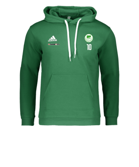 adidas Entrada 22 Hoody Grün