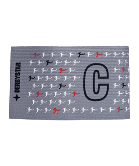 Derbystar Bundesliga Kapitänsbinde Senior Grau F022 - grau