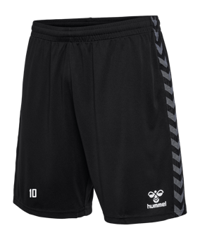 Hummel Authentic Poly Short Schwarz F2001