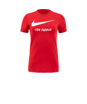 T-shirt Nike Park 20 Swoosh femmes rouge F657 
