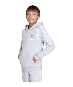 adidas Tiro 26 League Hoody Kids Grau