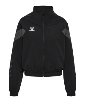 Hummel TRAVEL Trainingsjacke Damen Schwarz F2001 - schwarz
