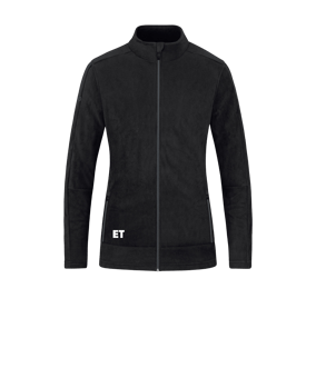 JAKO Fleece Jacke Damen Schwarz F801