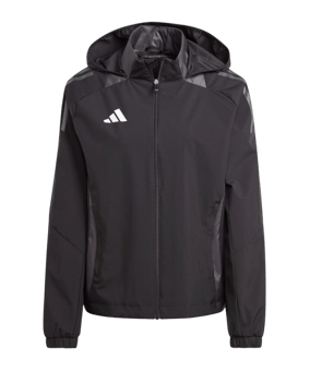 adidas Tiro 24 Competition Allwetterjacke Damen Schwarz - schwarz