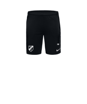 Nike Park 20 Knit Short Schwarz Weiss F010 mit Tasche und Reißverschluss