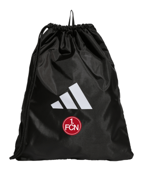 adidas 1. FC Nürnberg Gymsack Schwarz - schwarz