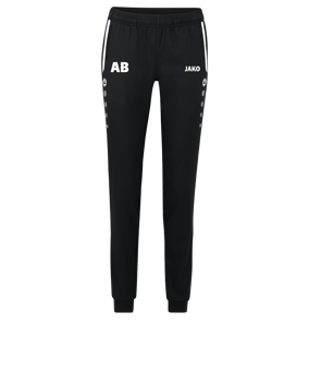 JAKO Allround Präsentationshose Damen Schwarz F800