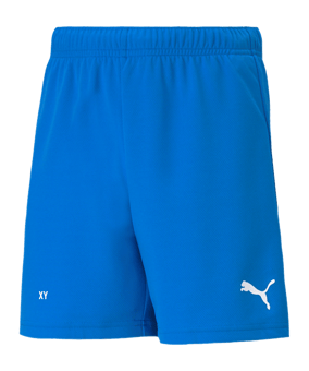 PUMA teamRISE Short Kids Blau Weiss F02