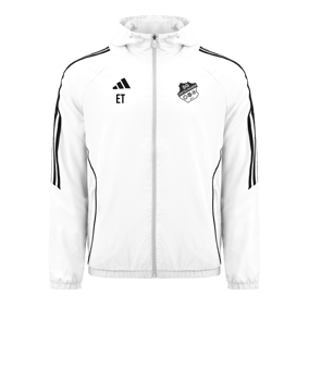 adidas Tiro 24 Windbreaker Weiss Schwarz