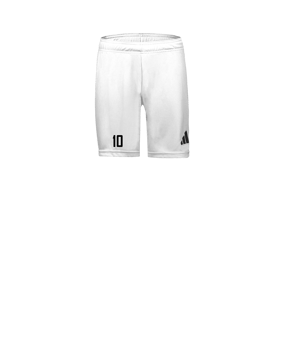 adidas Entrada 26 Short Kids Weiß