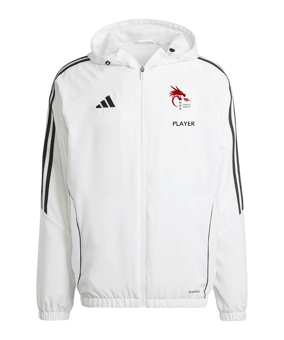 adidas Tiro 24 Windbreaker Weiss Schwarz