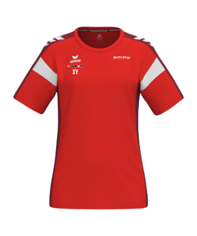 Erima Celebrate 125 Function T-Shirt Damen Rot