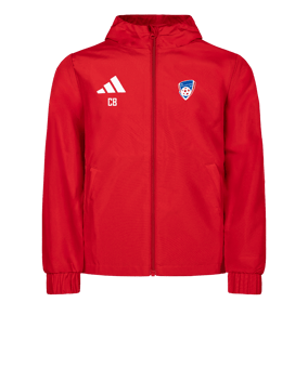 adidas Entrada 26 Jacke Rot