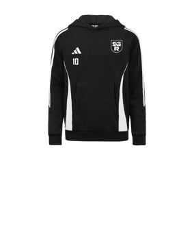 adidas Tiro 24 Hoody Schwarz Weiss