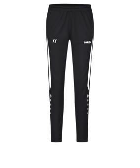 JAKO Power Polyesterhose Damen Schwarz Weiss F802