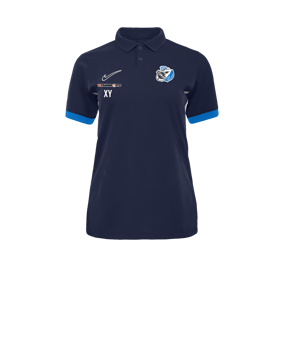 Nike Academy 25 Polo Damen Blau F410