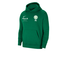 Nike Park 20 Fleece Hoody Kids Grün Weiss F302