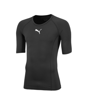 PUMA LIGA Baselayer Shortsleeve Kids Schwarz F03 - schwarz