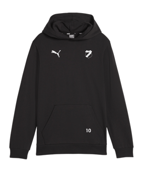 PUMA teamGOAL Casuals Hoody Kids Schwarz F03